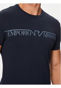 Emporio Armani Underwear T-Shirt 111035 4F516 00135 Granatowy Slim Fit. Kolor: niebieski. Materiał: bawełna #5