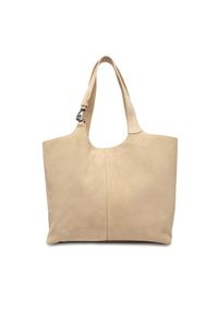 Coccinelle Torebka THE Coccinelle C-Easy E1 THE 11 01 01 Beżowy. Kolor: beżowy. Materiał: skórzane, zamszowe #1