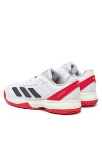 Adidas - adidas Buty do tenisa Courtflash JI2448 Biały. Kolor: biały. Materiał: materiał. Sport: tenis #4