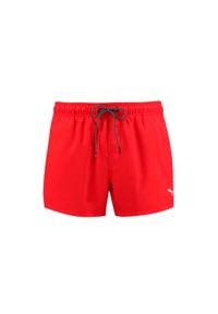 Puma - Strój kąpielowy Męski Swim Short. Kolor: czerwony