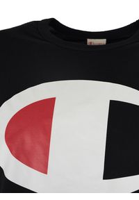 Champion T-Shirt | 211984 | Mężczyzna | Czarny. Okazja: na co dzień. Kolor: czarny. Materiał: bawełna. Wzór: nadruk. Styl: casual #3