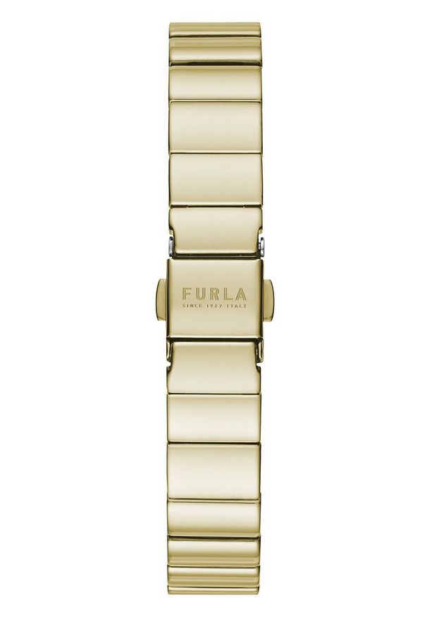 Furla Zegarek damski kolor złoty. Kolor: złoty. Materiał: materiał