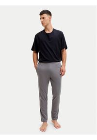 Jack & Jones Spodnie piżamowe Clyde 12291501 Szary Regular Fit. Kolor: szary. Materiał: bawełna #3