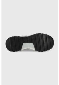 Calvin Klein buty kolor czarny. Nosek buta: okrągły. Zapięcie: sznurówki. Kolor: czarny. Materiał: poliester, guma