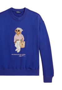 Polo Ralph Lauren Bluza 211A12730001 Niebieski Regular Fit. Typ kołnierza: polo. Kolor: niebieski. Materiał: bawełna #5