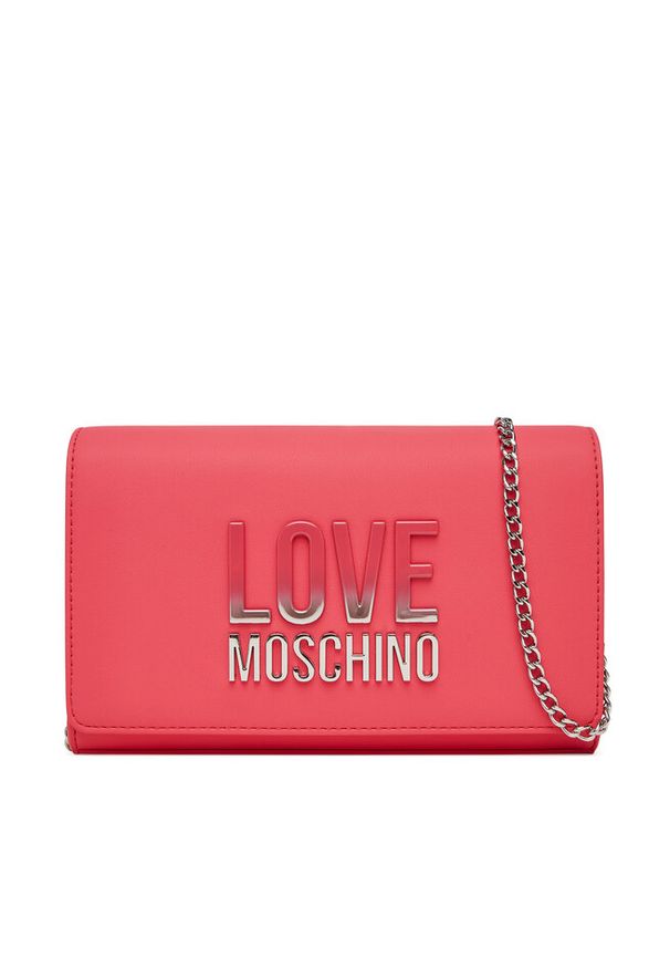 Love Moschino - Torebka LOVE MOSCHINO. Kolor: różowy