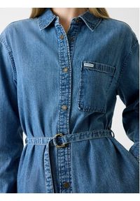 Guess Jeans Sukienka codzienna 180487 Niebieski Classic Fit. Okazja: na co dzień. Kolor: niebieski. Typ sukienki: proste. Styl: casual #5