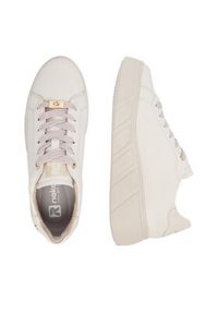 Rieker Sneakersy CEO-W2601-82 Kremowy. Kolor: kremowy. Materiał: skóra, syntetyk #6
