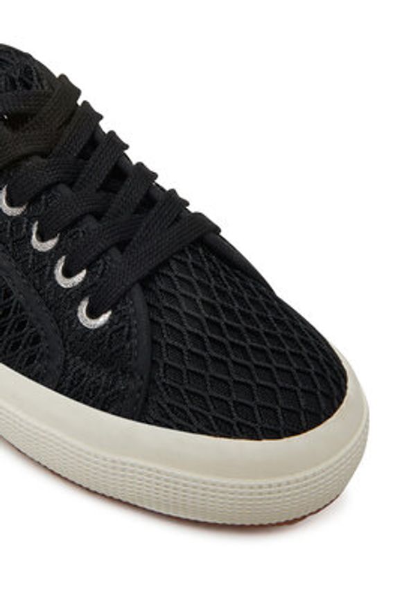 Superga Tenisówki S2135GW Czarny. Kolor: czarny. Materiał: materiał