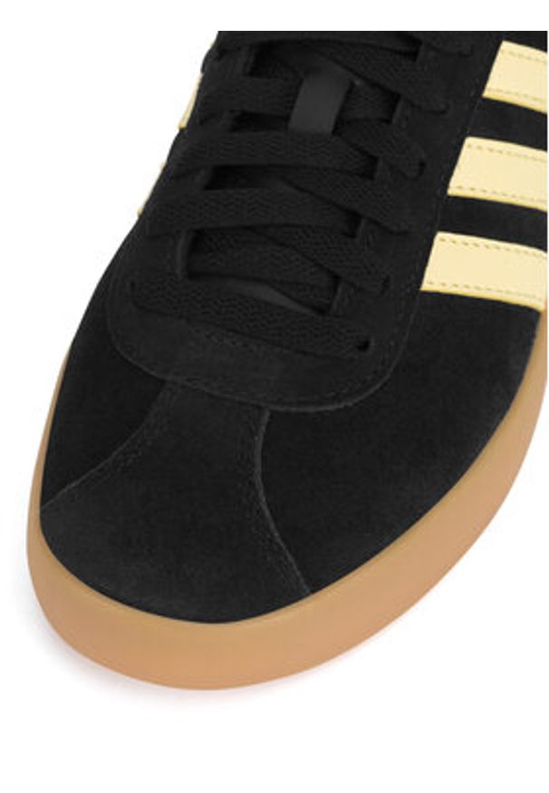 Adidas - adidas Sneakersy VL COURT 3.0 JI1948 Czarny. Kolor: czarny. Materiał: skóra