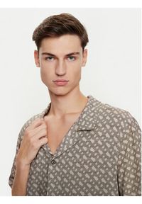 BOSS - Boss Koszula Vale 50534342 Czarny Regular Fit. Kolor: czarny. Materiał: wiskoza #3