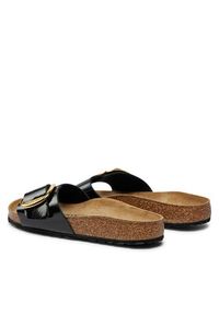 Birkenstock Klapki Madrid Big Buckle Bf 1027785 Czarny. Kolor: czarny. Materiał: skóra #4
