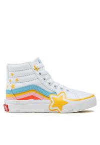 Vans Sneakersy Sk8-Hi Rainbow Star VN000BVMAHP1 Biały. Kolor: biały. Model: Vans SK8