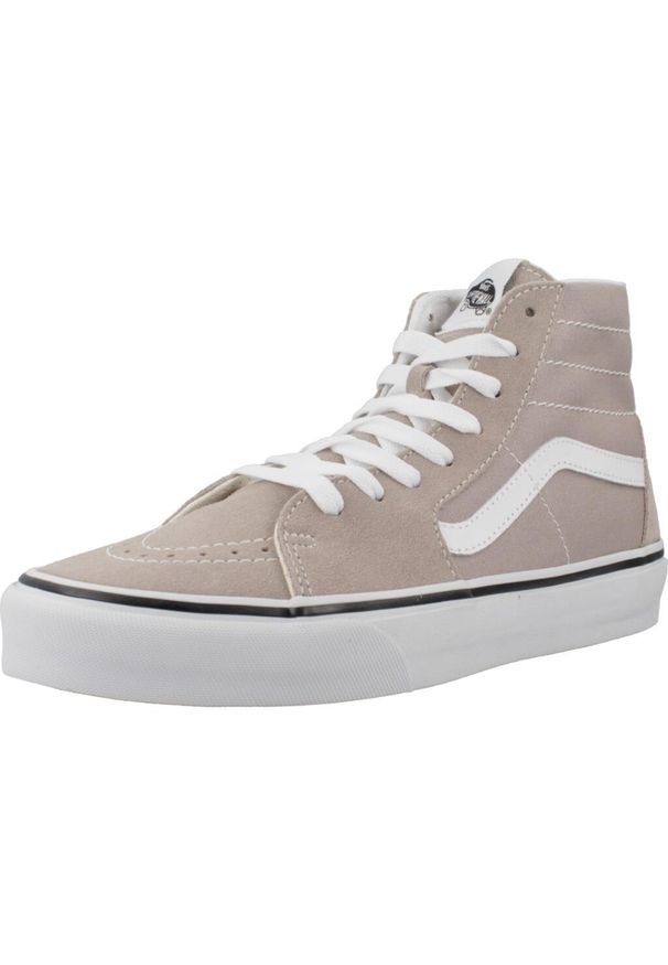 Buty Mężczyzna Vans Sk8-Hi beżowy. Okazja: na co dzień. Kolor: beżowy. Model: Vans SK8. Sport: skateboard