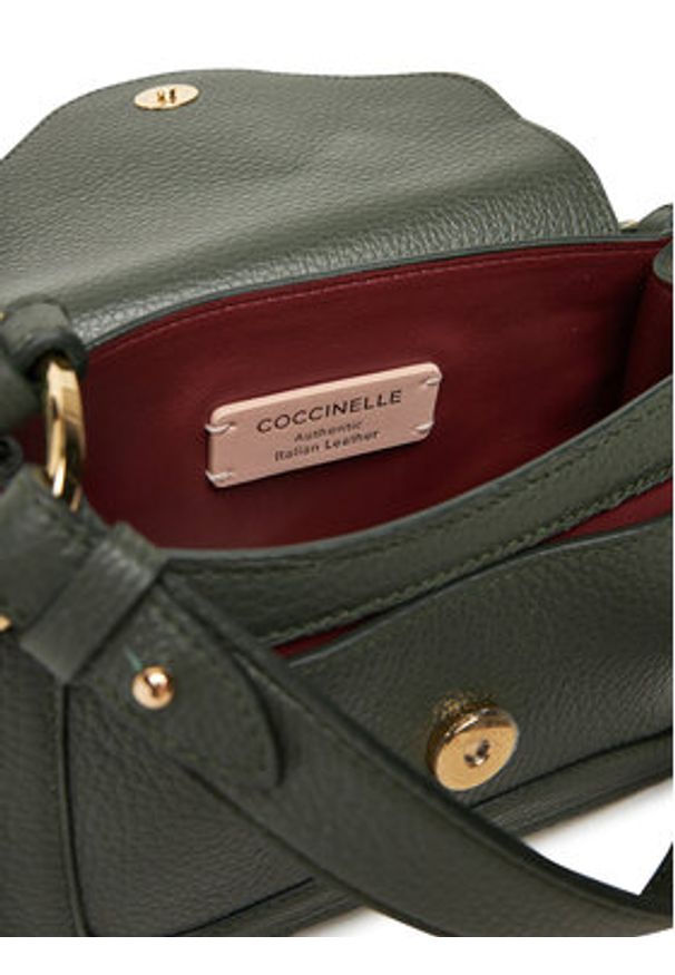 Coccinelle Torebka E1 SSL 18 04 01 Zielony. Kolor: zielony. Materiał: skórzane
