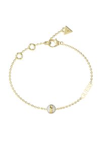 Guess Bransoletka JUBB04 456JW Złoty. Materiał: metalowe. Kolor: złoty