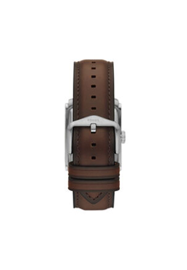 Fossil Zegarek Carraway FS6012 Brązowy. Kolor: brązowy