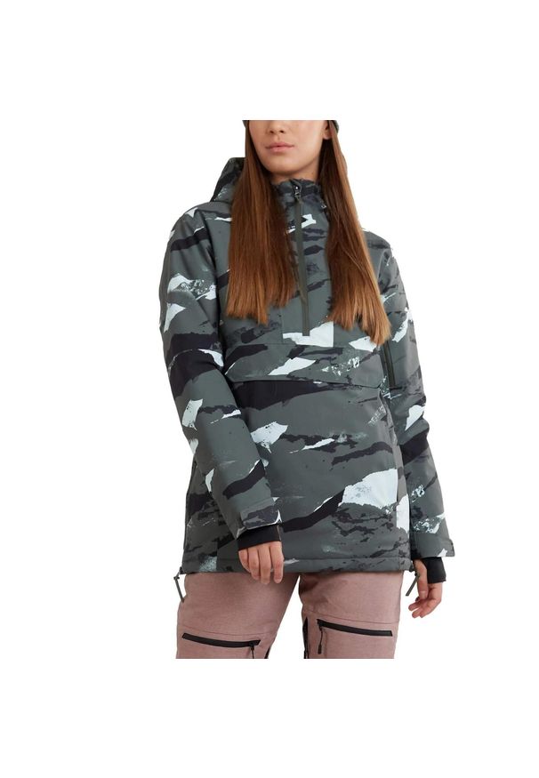 FUNDANGO - Kurtka narciarska damska Birch Anorak. Kolor: zielony. Sezon: zima. Sport: narciarstwo