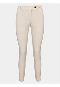 Rinascimento Spodnie materiałowe CFC0117745003 Beżowy Regular Fit. Kolor: beżowy. Materiał: syntetyk #6