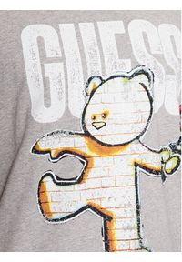 Guess T-Shirt M3YI87 K9RM1 Szary Regular Fit. Kolor: szary. Materiał: bawełna