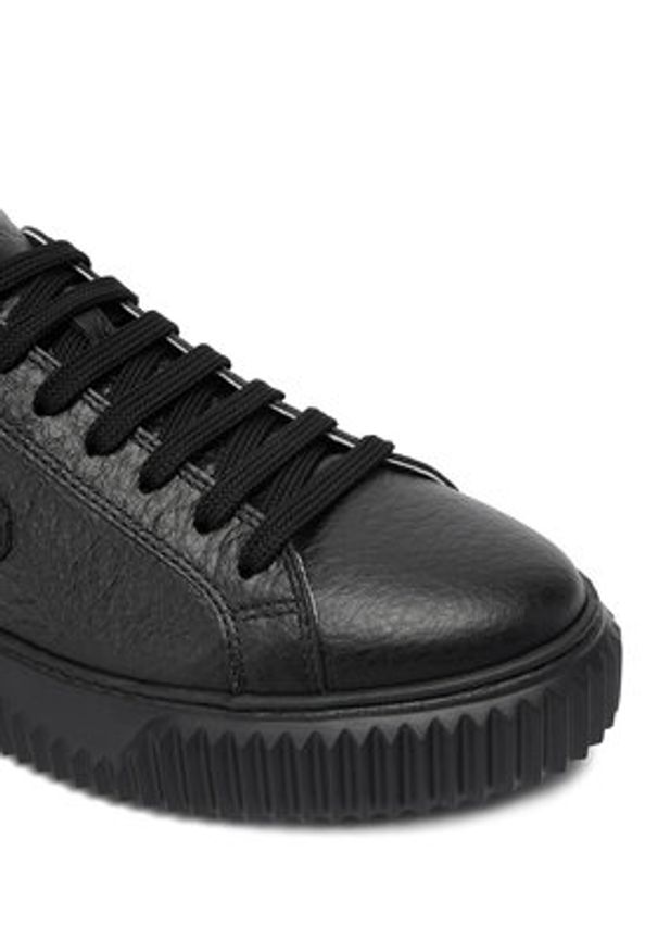 Voile Blanche Sneakersy Lipari 2017542.42.0A01 Czarny. Kolor: czarny. Materiał: skóra