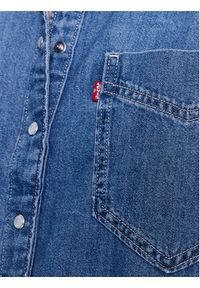 Levi's® Koszula jeansowa Donovan Western A5974-0008 Niebieski Relaxed Fit. Kolor: niebieski. Materiał: jeans, bawełna #4