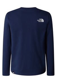 The North Face Bluzka Easy NF0A89J2 Granatowy Regular Fit. Kolor: niebieski. Materiał: syntetyk #4
