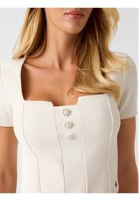 Guess Top 180186 Beżowy Classic Fit. Kolor: beżowy #3