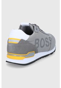 BOSS - Boss Buty Parkour kolor szary. Nosek buta: okrągły. Zapięcie: sznurówki. Kolor: szary. Materiał: guma #2