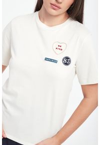 Weekend Max Mara - T-shirt damski West z naszywkami WEEKEND MAX MARA. Wzór: aplikacja #5