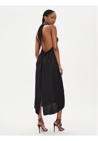 Bruuns Bazaar Sukienka koktajlowa Phia BBW3962 Czarny Regular Fit. Kolor: czarny. Materiał: jedwab. Styl: wizytowy