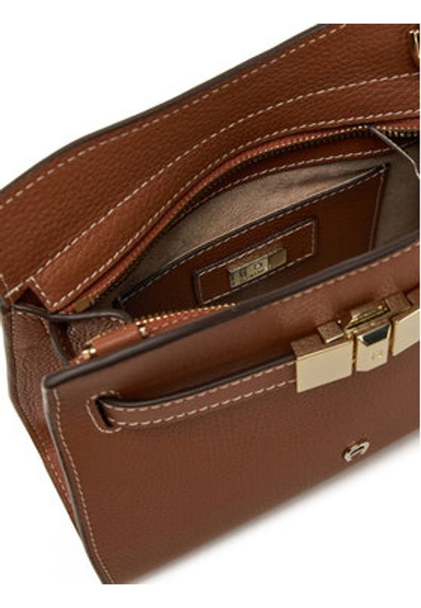 Aigner Torebka 132961 Brązowy. Kolor: brązowy. Materiał: skórzane