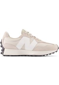 Buty unisex New Balance U327EE – beżowe. Okazja: na co dzień. Kolor: beżowy. Materiał: guma, skóra, zamsz, materiał. Szerokość cholewki: normalna