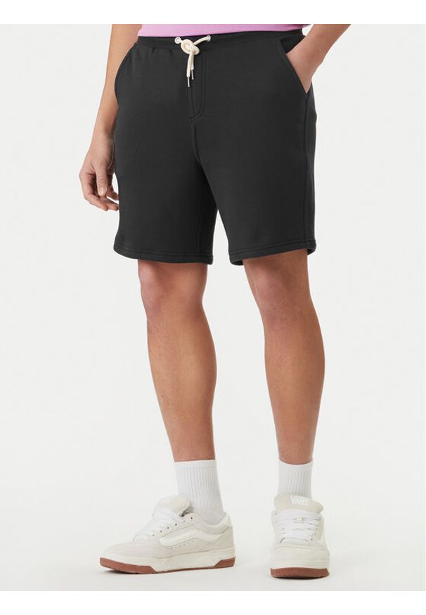 Quiksilver Szorty sportowe Salt Water EQYFB03392 Czarny Regular Fit. Kolor: czarny. Materiał: bawełna. Styl: sportowy