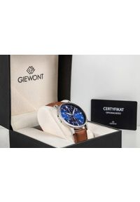 Zegarek Giewont Zegarek Męski Chronograph Sapphire Brązowo-Niebieski GW5630-A6. Kolor: niebieski, wielokolorowy, brązowy #1