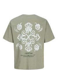 Jack & Jones T-Shirt Montauk Back 12290892 Zielony Regular Fit. Kolor: zielony. Materiał: bawełna #2