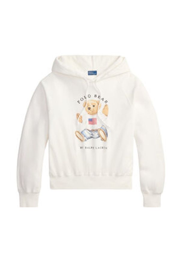 Polo Ralph Lauren Bluza 211A12745001 Biały Regular Fit. Typ kołnierza: polo. Kolor: biały. Materiał: bawełna