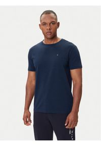 TOMMY HILFIGER - Tommy Hilfiger T-Shirt 2S87904671 Granatowy Regular Fit. Kolor: niebieski. Materiał: bawełna