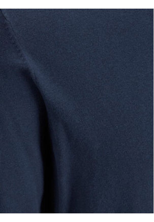 Jack & Jones Sweter Emil 12208364 Granatowy Regular Fit. Kolor: niebieski. Materiał: bawełna