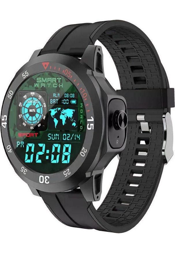 Smartwatch Rubicon RNCE85 Czarny (RNCE78). Rodzaj zegarka: smartwatch. Kolor: czarny