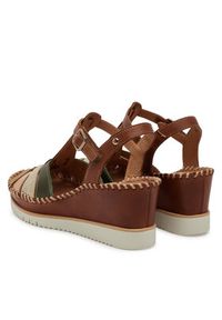 Pikolinos Sandały W3Z-1836C1 Brązowy. Kolor: brązowy. Materiał: skóra #4