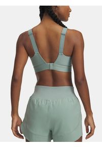 Biustonosz treningowy Under Armour Infinity High 2.0. Kolor: zielony. Sport: fitness