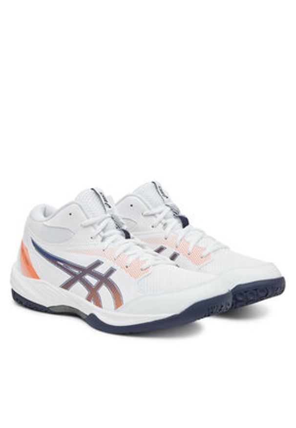 Asics Buty halowe Gel-Task Mt 4 1071A102 Biały. Kolor: biały. Materiał: materiał