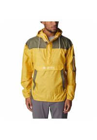 columbia - Kurtka Przejściowa Męska Columbia Challenger Windbreaker Anorak. Kolor: żółty