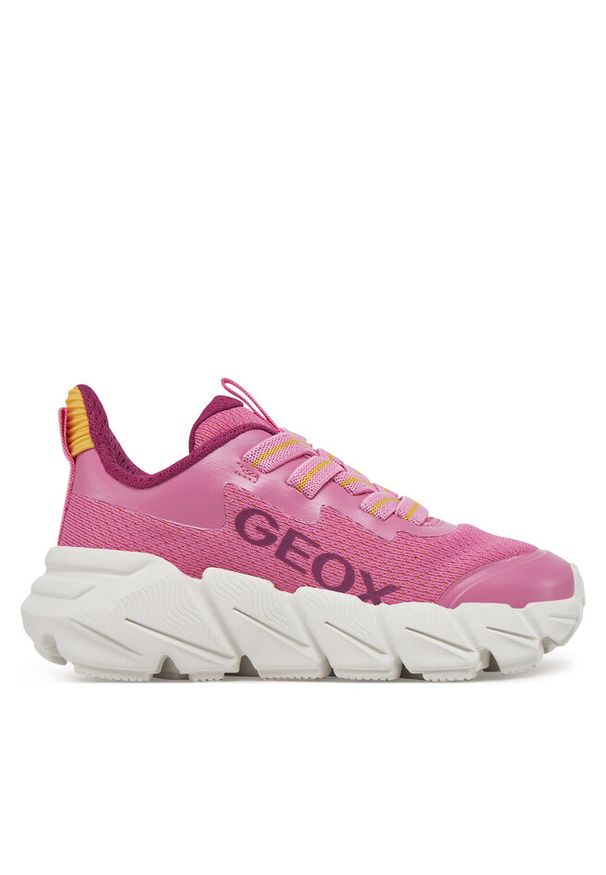 Sneakersy Geox. Kolor: różowy