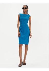 Calvin Klein Sukienka koktajlowa K20K207073 Niebieski Slim Fit. Kolor: niebieski. Materiał: syntetyk. Styl: wizytowy #4