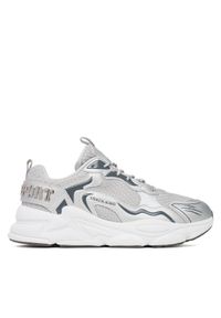 Plein Sport Sneakersy Track-King Mag FAES USC0843 STE003N Szary. Kolor: szary. Materiał: mesh, materiał