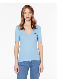 Lee T-Shirt L49FIPA32 112333690 Błękitny Slim Fit. Kolor: niebieski #1
