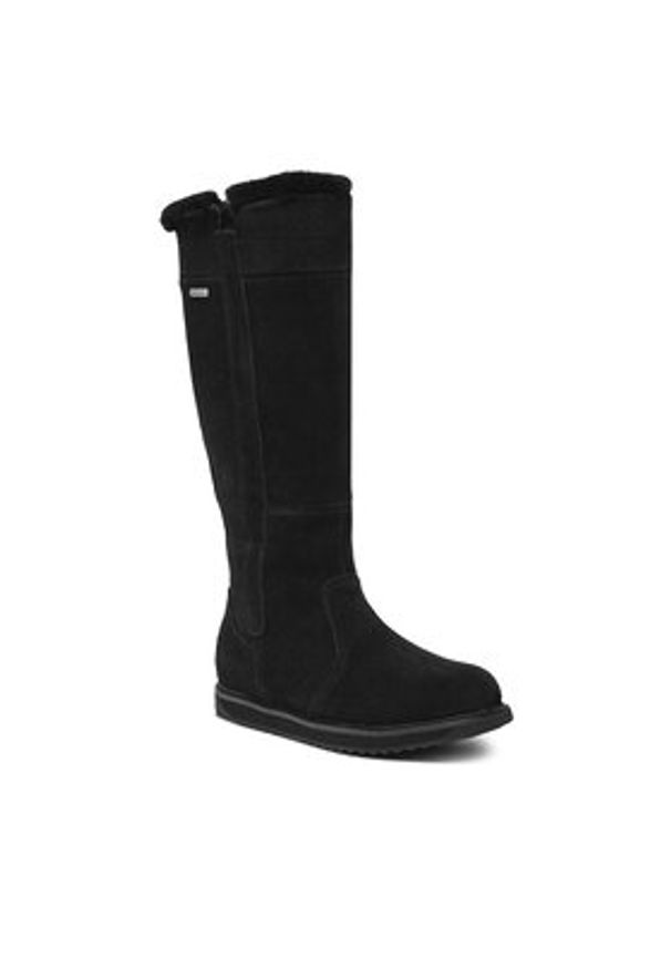 EMU Australia Śniegowce Moonta W11799 Czarny. Kolor: czarny. Materiał: skóra, zamsz
