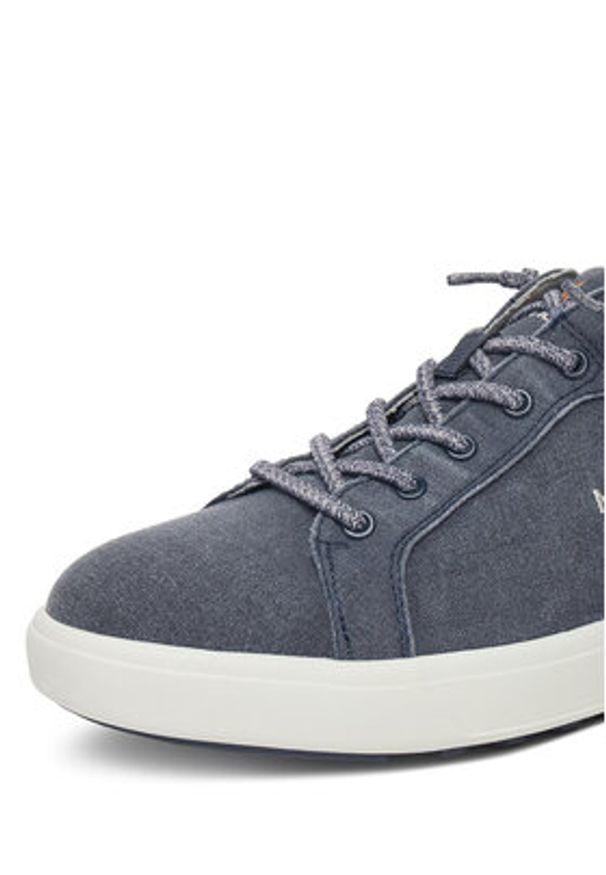 Nautica Trampki 24SC079 Granatowy. Kolor: niebieski. Materiał: materiał